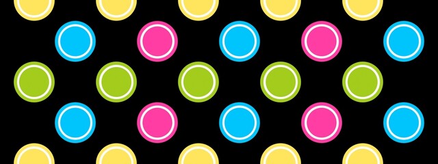 geometric colorful dots background