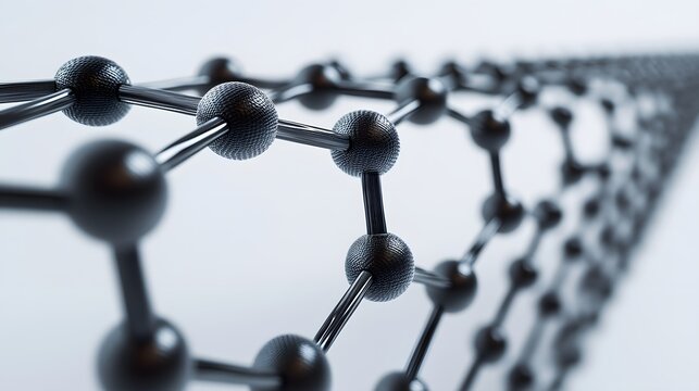 Detailed illustration of a molecular structure.