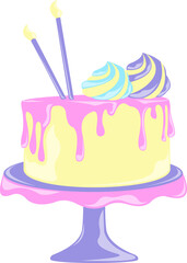 Birthday Celebration Illustration