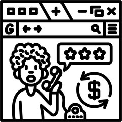 Customer Experience Vector Icon