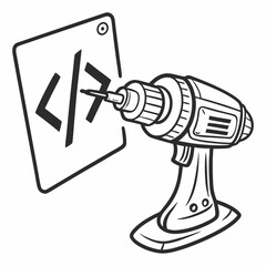 Code development drilling programming software