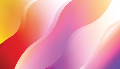 Futuristic Color Design Geometric Wave Shape. For Template Cell Phone Backgrounds. Vector Illustration with Color Gradient.