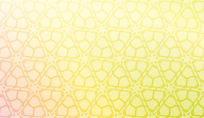 Fototapeta premium Decorative pattern with geometric ornament. Vector illustration. For fashion print, scrapbooking page, flyer design. Gradient color