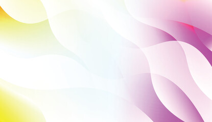 Abstract Wavy Background. For Business Presentation Wallpaper, Flyer, Cover. Vector Illustration with Color Gradient.