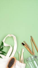 A stylish white bag containing an assortment of colorful toothbrushes and a sleek toothbrush holder, perfect for travel or daily oral care.