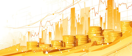 Shiny Gold Bars and Coins: Luxury, Wealth, and Investment Symbolism