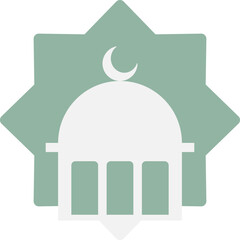 Handrawn Ramadan Mubarok Icon