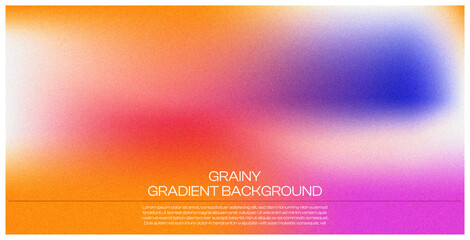 Orange pink and blue blur gradient design with smooth transitions for colorful abstract background
