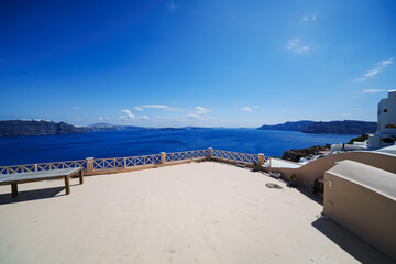 ギリシャのサントリーニ島の風景