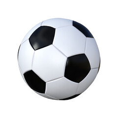 soccer ball isolated on white