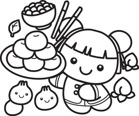 Outline of Chinese year items for calendar.