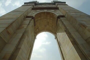 Fototapeta premium All India War Memorial India Gate in New Delhi View