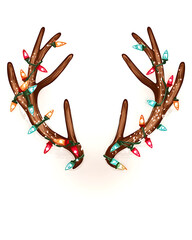 Elegant Christmas and New Year designs with festive ornaments