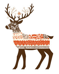 Elegant Christmas and New Year designs with festive ornaments