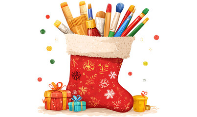 Elegant Christmas and New Year designs with festive ornaments