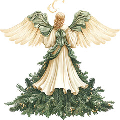 Elegant Christmas and New Year designs with festive ornaments