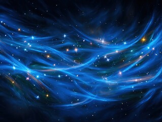 Obraz premium Abstract cosmic nebula