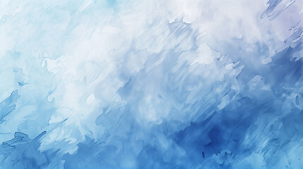 Obraz premium Blue watercolor. Colorful multicolored art painting texture. Abstract painting with vibrant colors