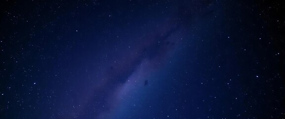 Fototapeta premium Night sky showcasing Sagittarius constellation, stars and celestial arc, galaxy, bow