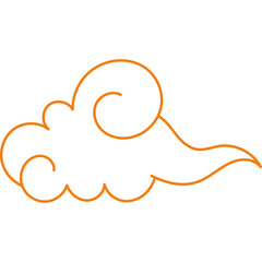 Line Cloud Curl