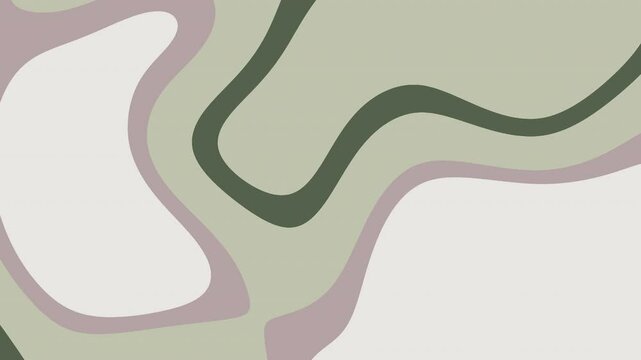 Abstrait organique, formes fluides, tons pastel
