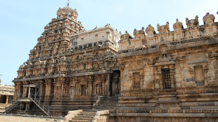 Fototapeta premium The great chola dynasty Airavateeshwara temple.