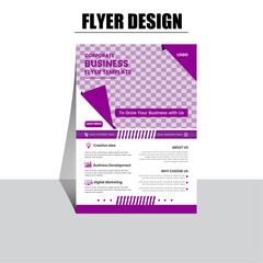 Modern, Simple Corporate / Business flyer design template