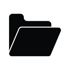 simple folder icon illustration design