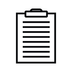 unique simple document icon