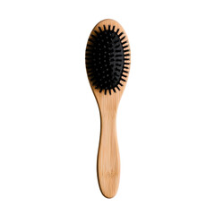 Eco-friendly bamboo hair brush for daily use.