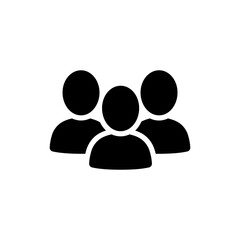 Icon of two users representing a small group or team