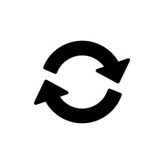 Repeat loop arrow icon symbolizing continuous or repeated action