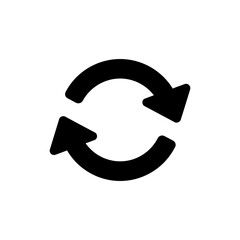 Browser refresh icon symbolizing reload or update page