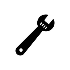 Settings Wrench Icon for Tools and Repair
