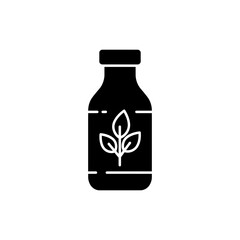 Eco-Friendly Bottle with Plant Mark Design