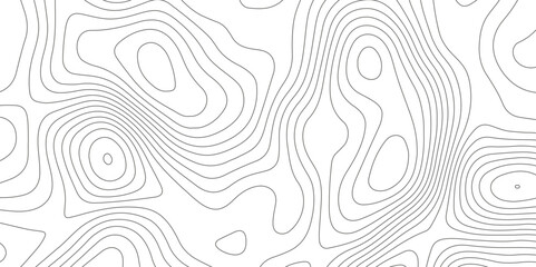Fototapeta premium Topographic map background with geographic grid for hiking and mountain sport. luxury topographic wavy pattern and geographic grid map design. paper texture Imitation of a geographical map shades.