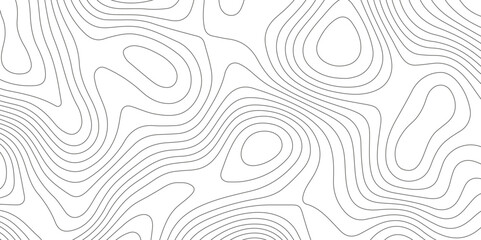 Fototapeta premium Topographic map background with geographic grid for hiking and mountain sport. luxury topographic wavy pattern and geographic grid map design. paper texture Imitation of a geographical map shades.
