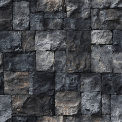 Fototapeta premium a dark grey stone wall background