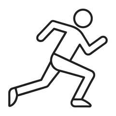 Running man icon
