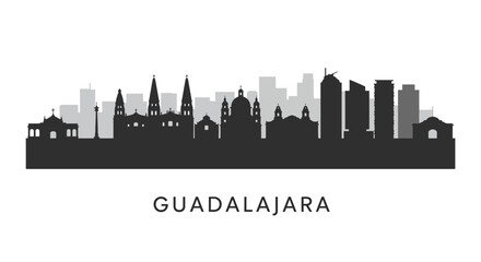 Fototapeta premium Guadalajara Skyline Mexico Cityscape.