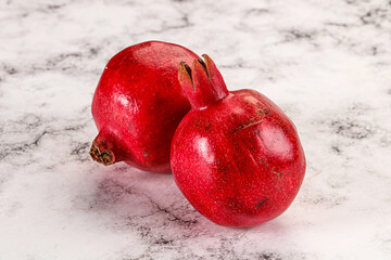 Fresh sweet juicy pomegranate fruit