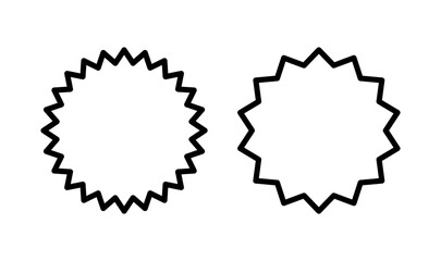 Badge icon logo design. Awards icon vector. Achieve sign and symbols. Stamp