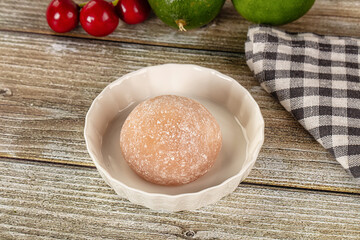 Japanese rice dessert mochi cake