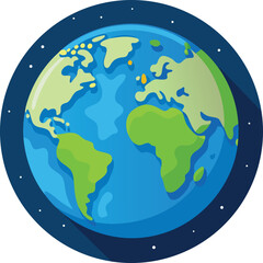 earth globe illustration