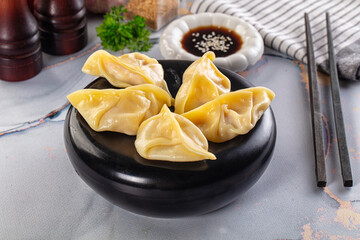 Japanese cuisine stuffed dumplings Gyoza
