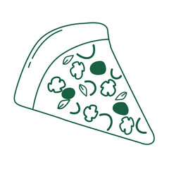 Fast Food Doodle Illustration