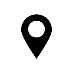 Location Pin Icon Vector Flat and Clean Look Isolated
