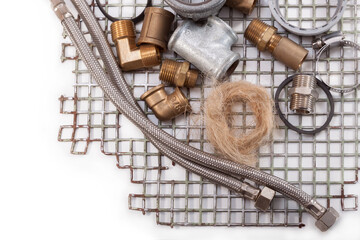Items for installation work in case of water supply failure