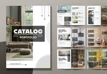 Catalog Portfolio Template Layout
