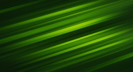 Abstract Green Streaks Background with Motion Blur